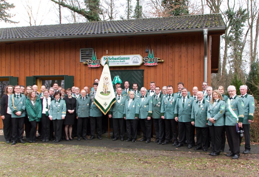 Gruppenbild Fahnenweihe